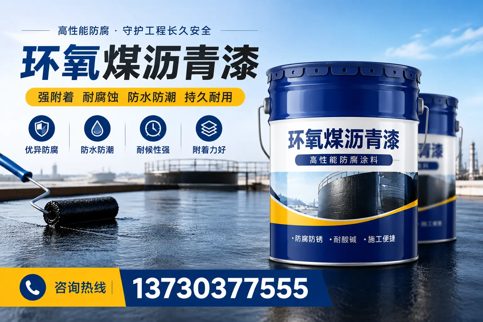 如何判断环氧煤沥青漆的质量?景德镇消费者指南