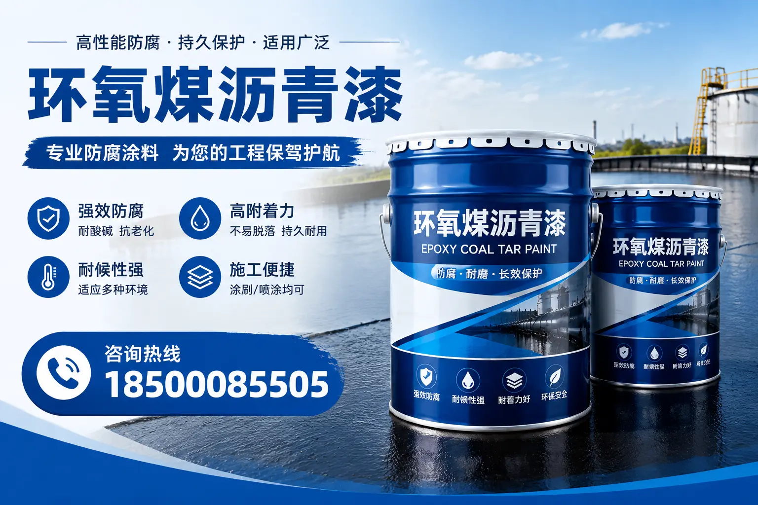 环氧煤沥青漆与其他漆类的比较，景德镇用户的选择依据